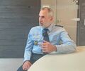 Polizeisprecher Steffen Grabenstein im Gespräch mit unserer Zeitung.