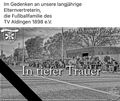 Der TV Aldingen sammelt Spenden, um die Hinterbliebenen zu unterstützen.