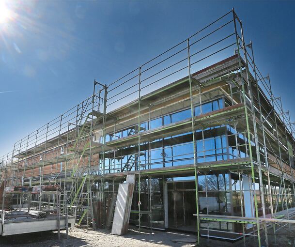 Es geht voran auf der Netto-Baustelle.