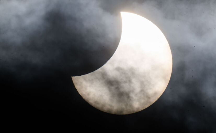 Partielle Sonnenfinsternis