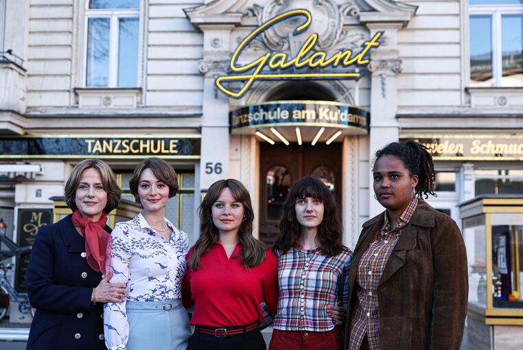 Setbesuch "Ku’damm 77"