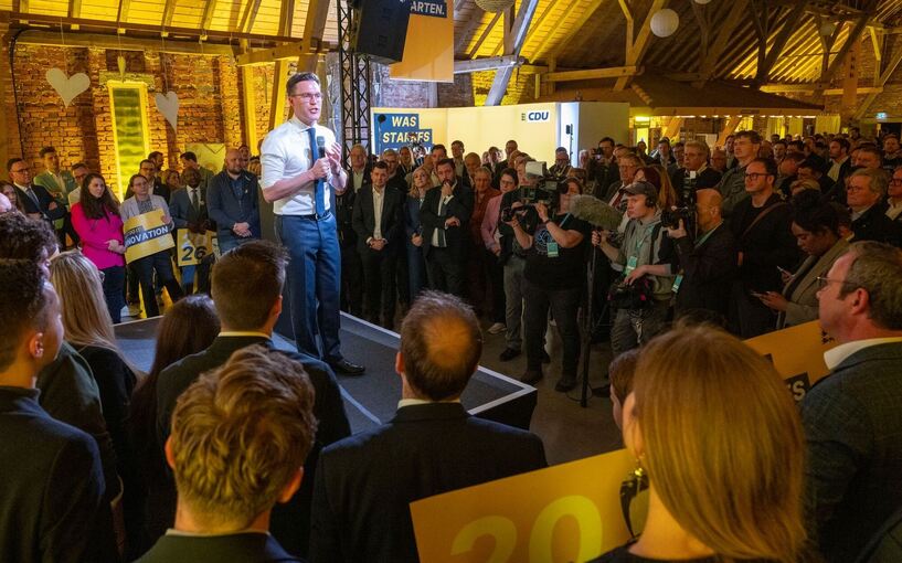 CDU-Spitzenkandidat Hagel