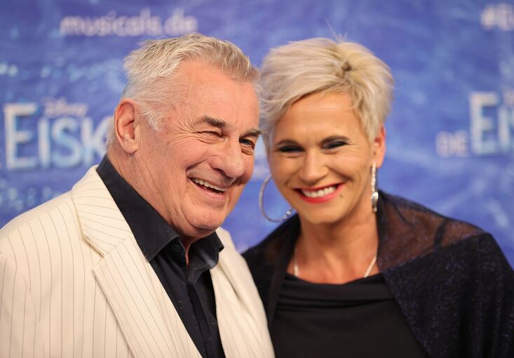 Schauspieler Heinz Hoenig und Ehefrau Annika Schauspieler Heinz Hoenig und Ehefrau Annika