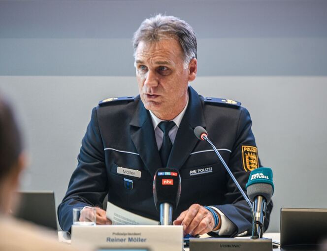 Pressekonferenz zu Razzien gegen Organisierte Kriminalität