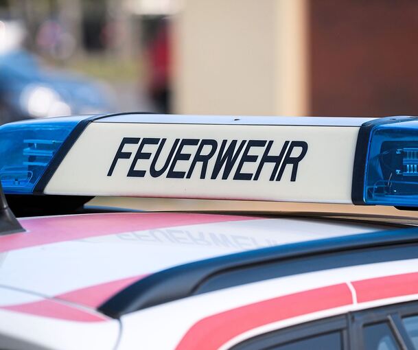 Die Feuerwehr war schnell vor Ort.