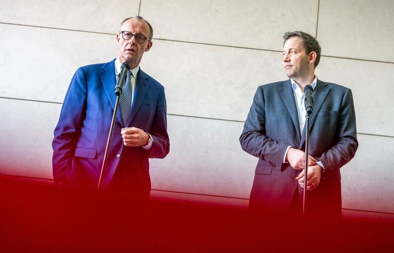 Koalitionsverhandlungen von Union und SPD Koalitionsverhandlungen von Union und SPD