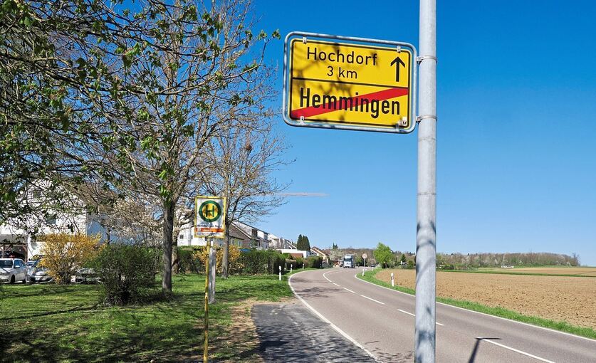 Über diese Haltestelle wird seit dem 7. April wieder das Hemminger Wohngebiet Schauchert bedient.