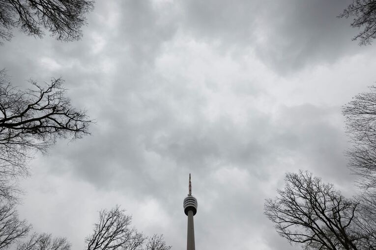 Bedeckter Himmel im Süden