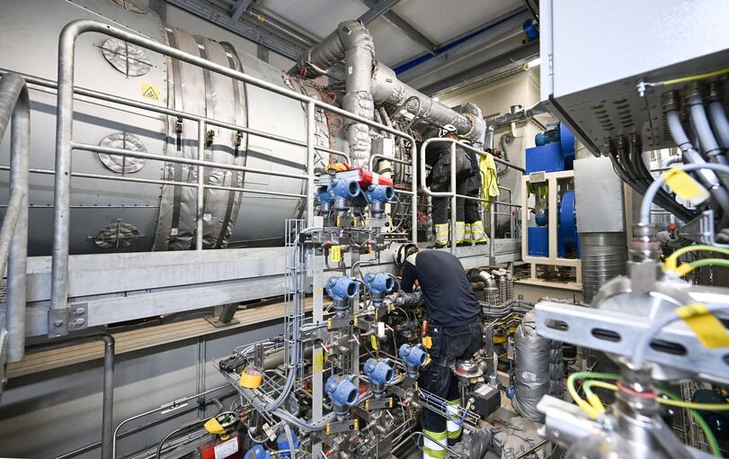 Neues wasserstofffähiges Gaskraftwerk der EnBW