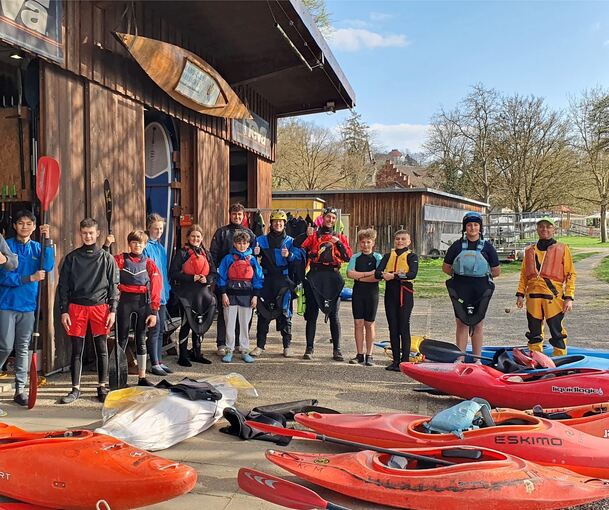Der Kanuclub Marbach freut sich über eine immer größer werdende Jugendgruppe. Auch sie ist jetzt wieder ins Training gestartet.