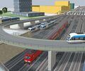 Stadtbahnen fahren am Ludwigsburger Bahnhof über die Gleise: So könnte es jetzt tatsächlich kommen.