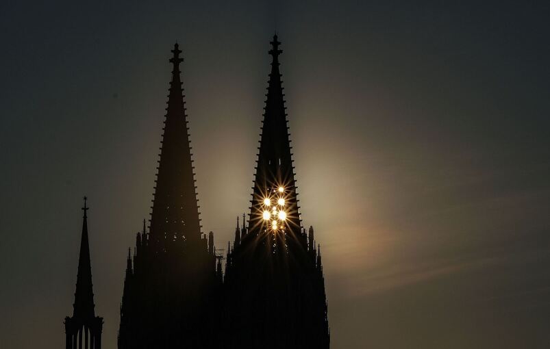 Sechs Dom-Kletterer nachts im Nordturm gestellt