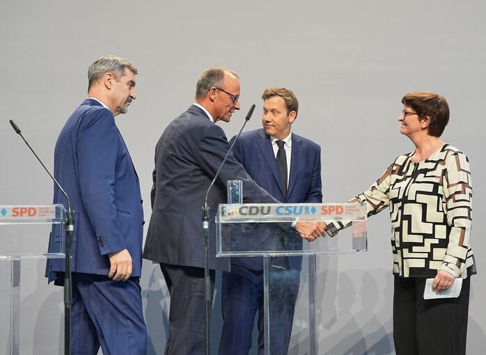 Koalitionsverhandlungen von Union und SPD abgeschlossen
