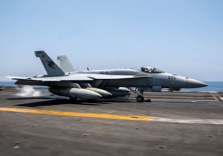 Nahostkonflikt - US Flugzeugträger