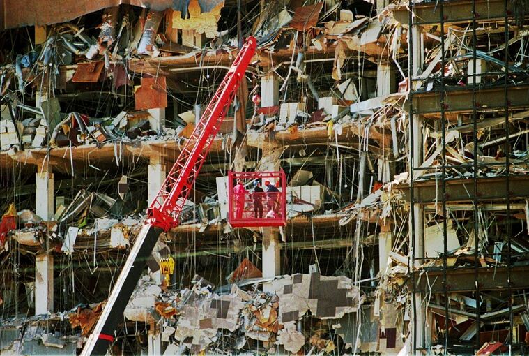 Jahrestag des Bombenanschlag in Oklahoma City