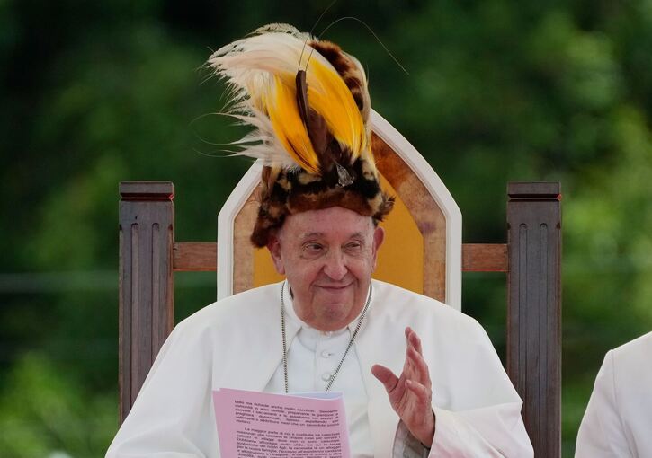Papst Franziskus in Papua-Neuguinea