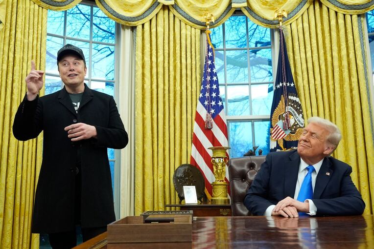 Musk und Trump