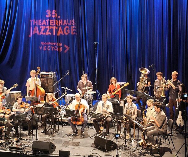 Das Munich Composers Collective beim Jazztage-Auftritt.