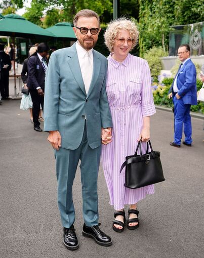Björn Ulvaeus und Christina Sas