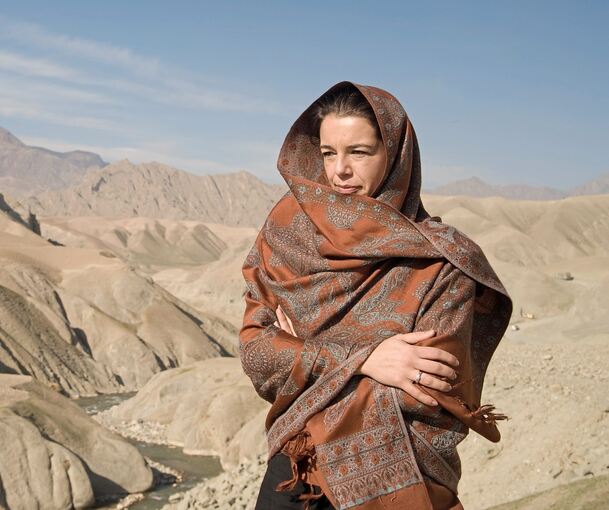 Serbien, Nepal, Bosnien oder Kosovo. In vielen Kriegsgebieten der Welt hat Suzana Lipovac beispielsweise Gesundheitsstationen oder mobile Ambulanzen aufgebaut. Das Foto entstand in der Wüste von Afghanistan.