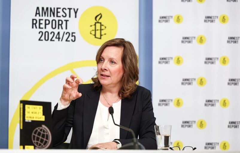 Vorstellung Jahresbericht Amnesty International