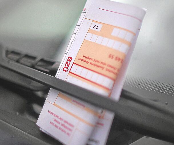 Ihren Ärger übers Knöllchen haben einige Verwarnte in Tamm nicht nur verbal abgelassen.