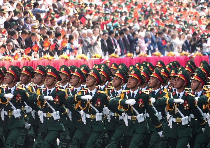 50. Jahrestag Ende des Vietnamkriegs - Militärparade