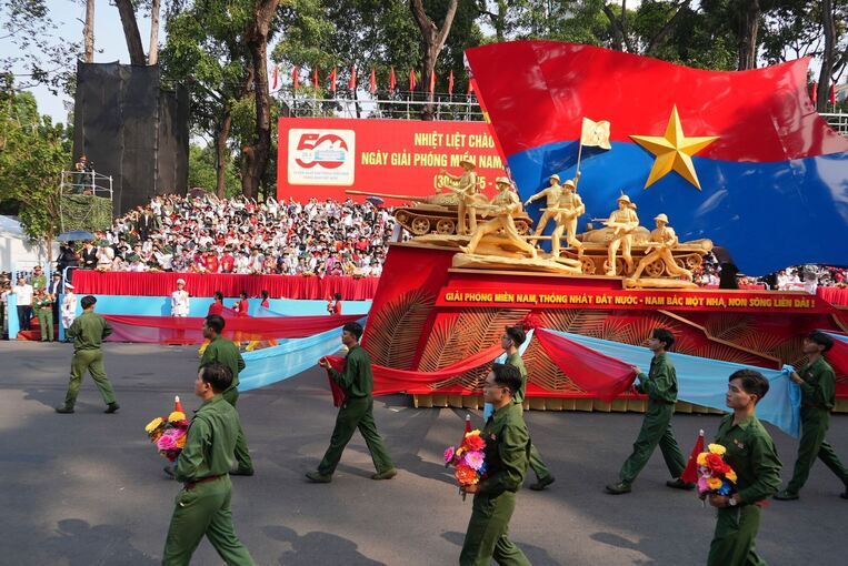 50. Jahrestag Ende des Vietnamkriegs - Militärparade