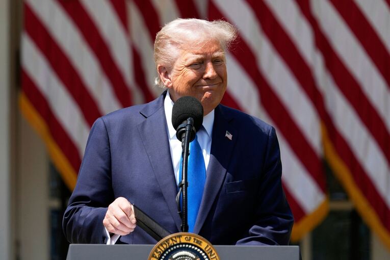 US-Präsident Trump spricht am National Day of Prayer