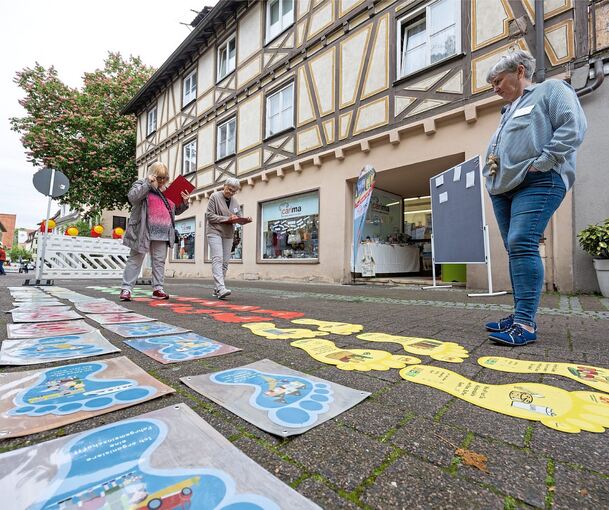 Mehr Platz für Fußgänger wünschen sich viele Markgröninger.