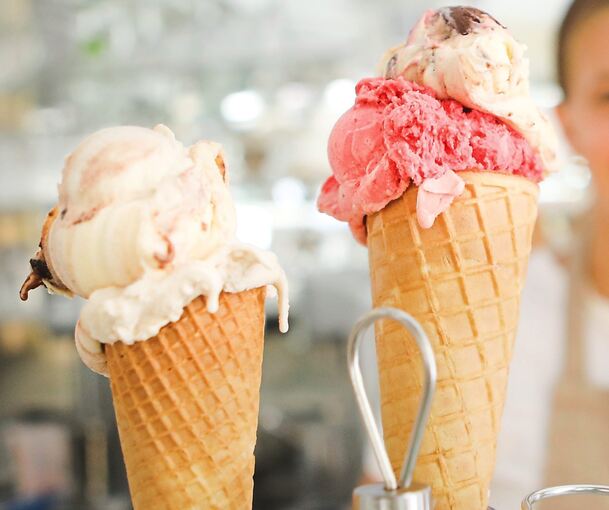 Während der Gelato Week gibt es neben den Klassikern auch außergewöhnliche Eissorten.