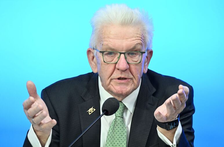 Ministerpräsident Winfried Kretschmann
