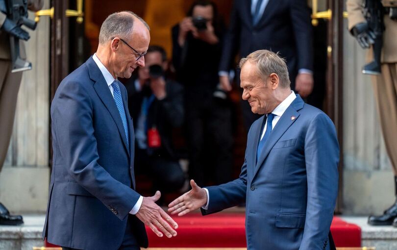 Kanzler Merz in Warschau Kanzler Merz in Warschau