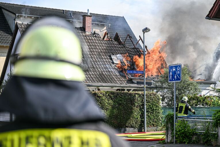 Fachwerkhaus in Kehl brennt ab - Hoher Sachschaden