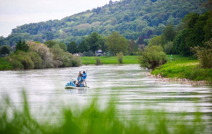 Stand-Up-Paddler wollen Weser auf rund 430 km nonstop befahren