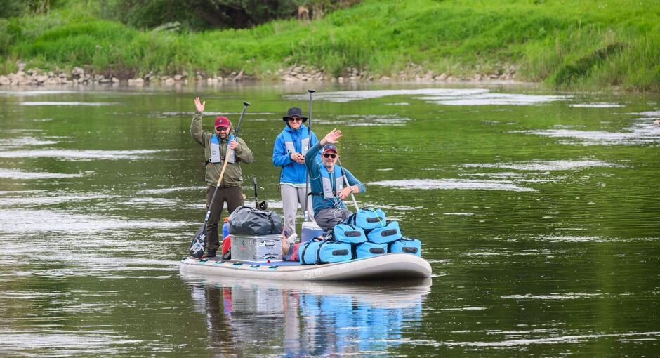 Stand-Up-Paddler wollen Weser auf rund 430 km nonstop befahren
