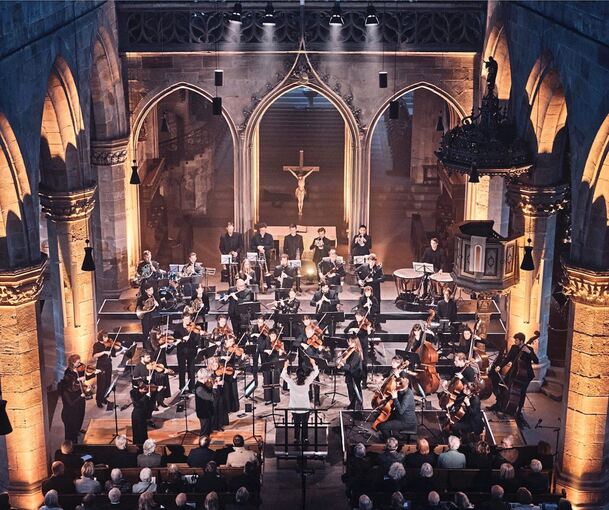 Starker Auftakt: Das Eröffnungskonzert des Podium-Festivals in der Esslinger Stadtkirche St. Dionys.