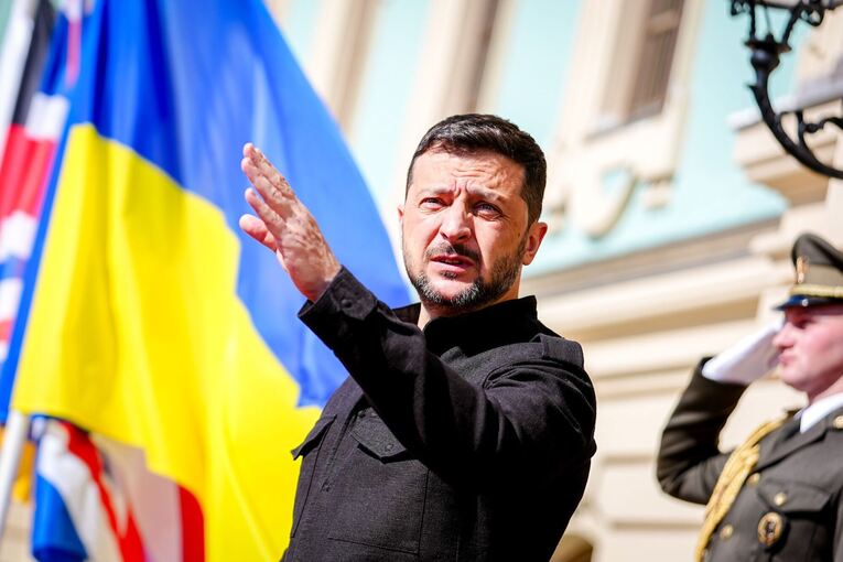 Merz, Macron, Starmer und Tusk in Kiew