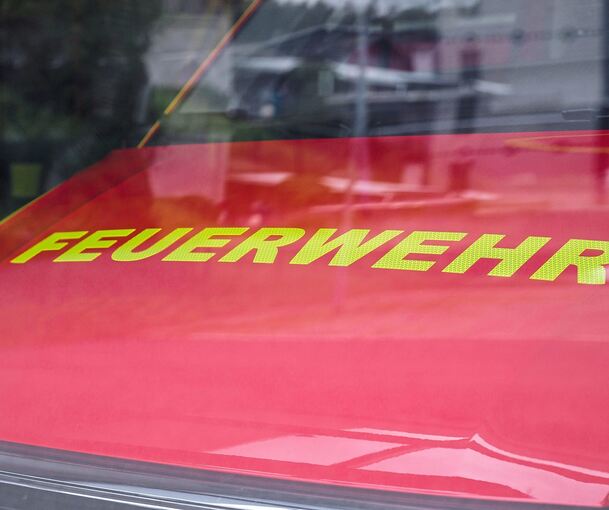 Die Polizei brachte den Brand schnell unter Kontrolle.