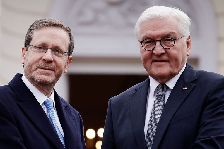 Bundespräsident Steinmeier und Israels Präsident Herzog