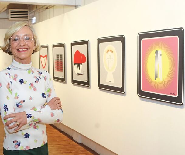 Piktogramm-Ästhetik als geschickter Schachzug: Doris Graf stellt in der Städtischen Galerie Bietigheim-Bissingen aus.
