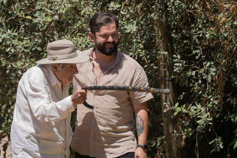 Chiles Präsident in Uruguay Chiles Präsident in Uruguay
