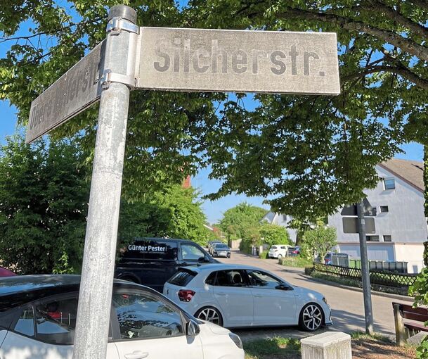 Tatort Silcherstraße in Tamm: Hier fallen am Montagabend Schüsse.