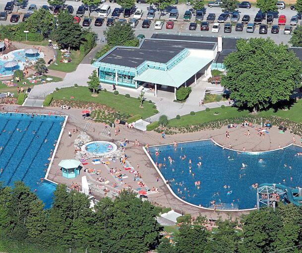 Das Bönnigheimer Freibad.