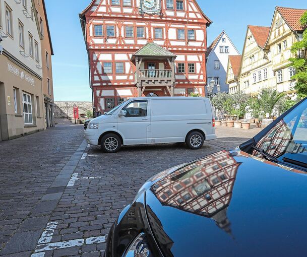 Vom 1. Juni an kann auf dem Marktplatz nicht mehr geparkt werden.