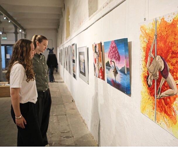 Kunstschule Labyrinth, Ludwigsburg, Kunstzentrum Karlskaserne, Jahresausstellung