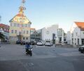 Vor dem Kirchheimer Rathaus können sich die „Unabhängigen“ einen verkehrsberuhigten Bereich vorstellen.