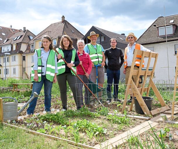 Es wächst und gedeiht. Darüber freuen sich die Kornwestheimer Gleisbeetgärtner.