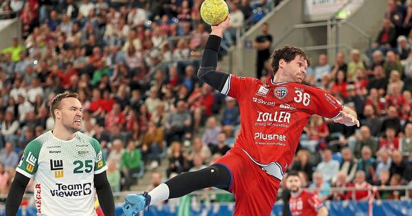 Ten goals: Jonathan Fischer boosts SG BBM Bietigheim to a derby win