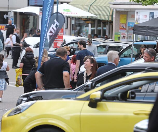 Großes Interesse gibt es an der Mobilitätsmesse in Ditzingen.